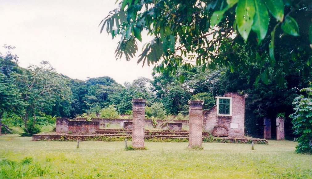 Les restes de la synagogue de Jodensavanne en 2000 au Suriname / ©Brokopondo at Dutch Wikipedia, Public domain, via Wikimedia Commons