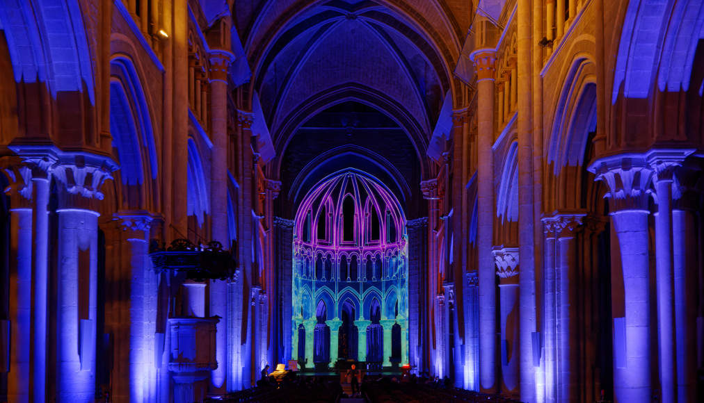 La cathédrale de Lausanne a déjà été illuminée en 2021. / ©DR