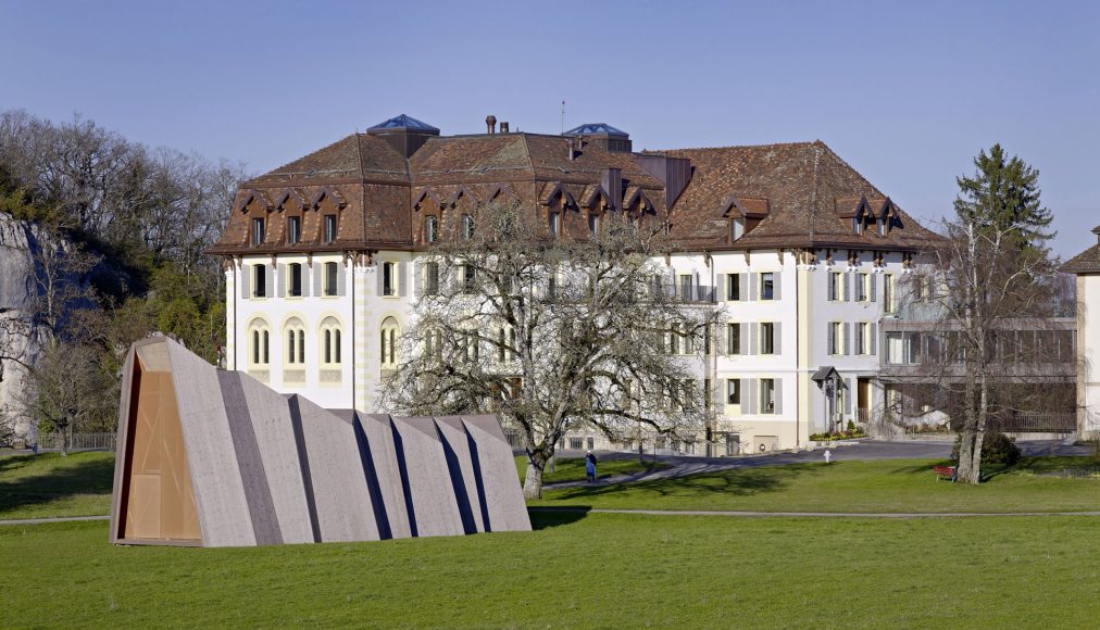 La Maisonnée de Saint-Loup et la chapelle origami / ©La Communauté de Saint-Loup