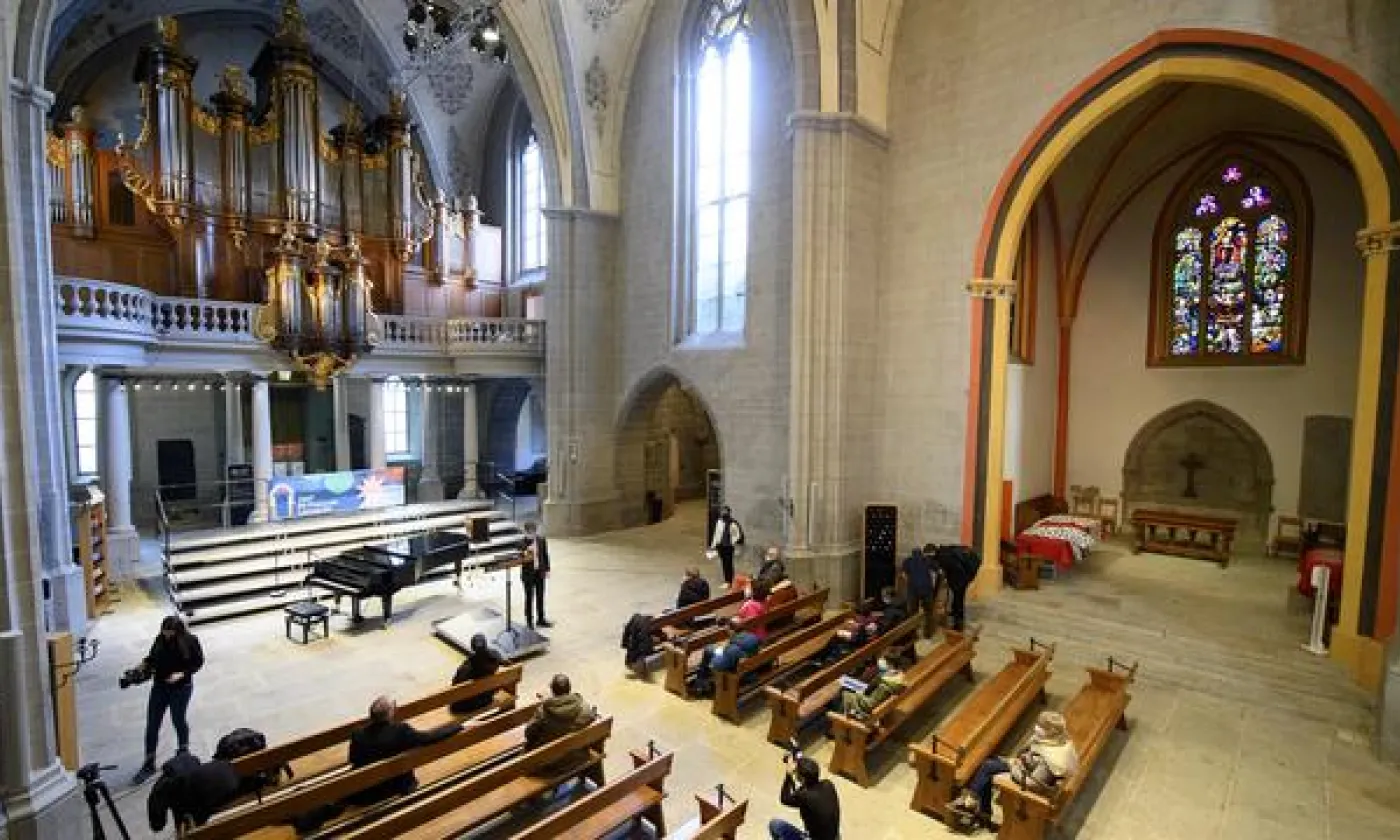 L’Eglise Saint-François à Lausanne. Keystone - Laurent Gillieron
