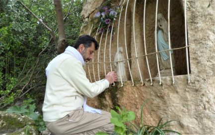 Nabil Abou Nicolas attend la mort avec impatience. «Mon esprit sera libre de contempler le Père», dit-il. / © Aline Jaccottet