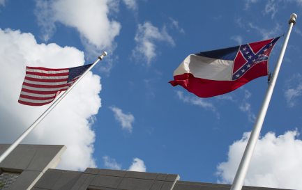 Le drapeau américain et de l&#039;Etat du Mississippi / ©Flikr/Maina Kiai