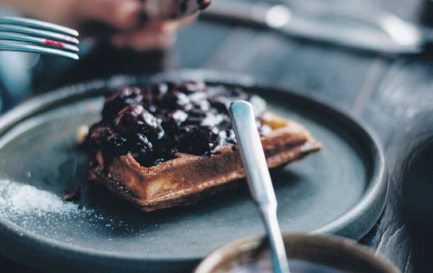 Et pour cette gaufre à Honfleur… merci aussi / ©DR