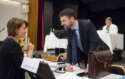 Gottfried Locher, ancien président de l&#039;EERS, en 2018. / Keystone