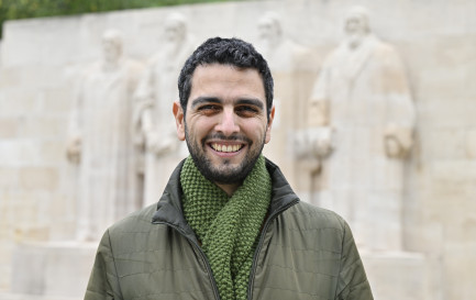 Fabio Müller-Khoury a repris des études, en théologie, à l’Université de Genève. / © Alain Grosclaude